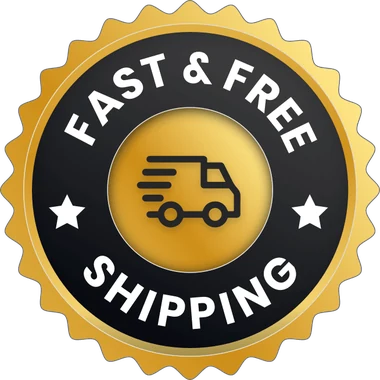 Fast and free shipping